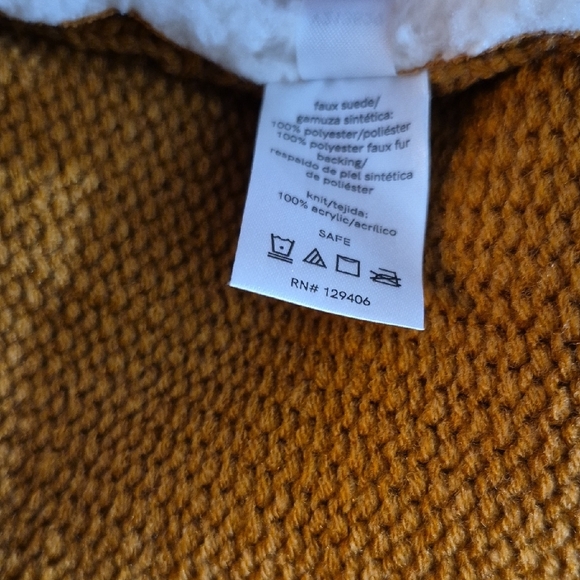 VENUS Tan and Cream Teddy Jacket - Picture 8 of 8